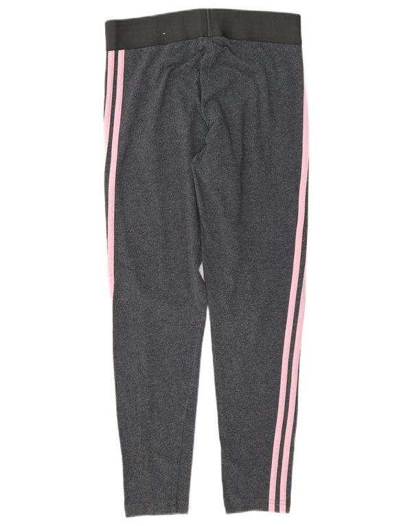 Leggings Adidas da donna UK 10 piccolo cotone grigio