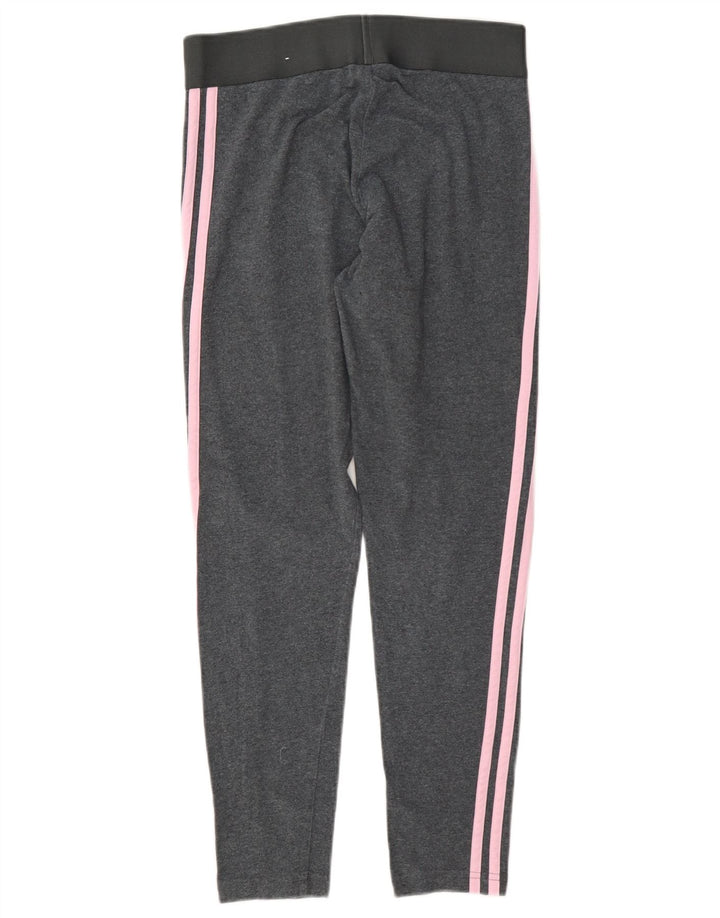 Leggings Adidas da donna UK 10 piccolo cotone grigio
