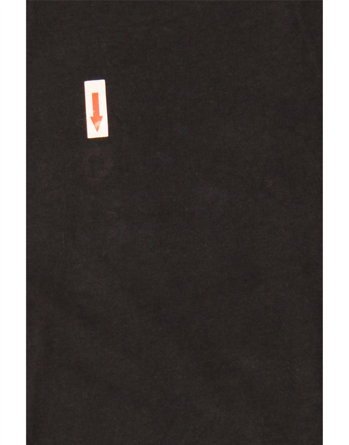 T-shirt grafica da uomo con vestibilità standard Rip Curl, taglia grande, nera