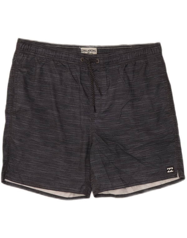 Pantaloncini sportivi da uomo Billabong medio poliestere screziato blu navy