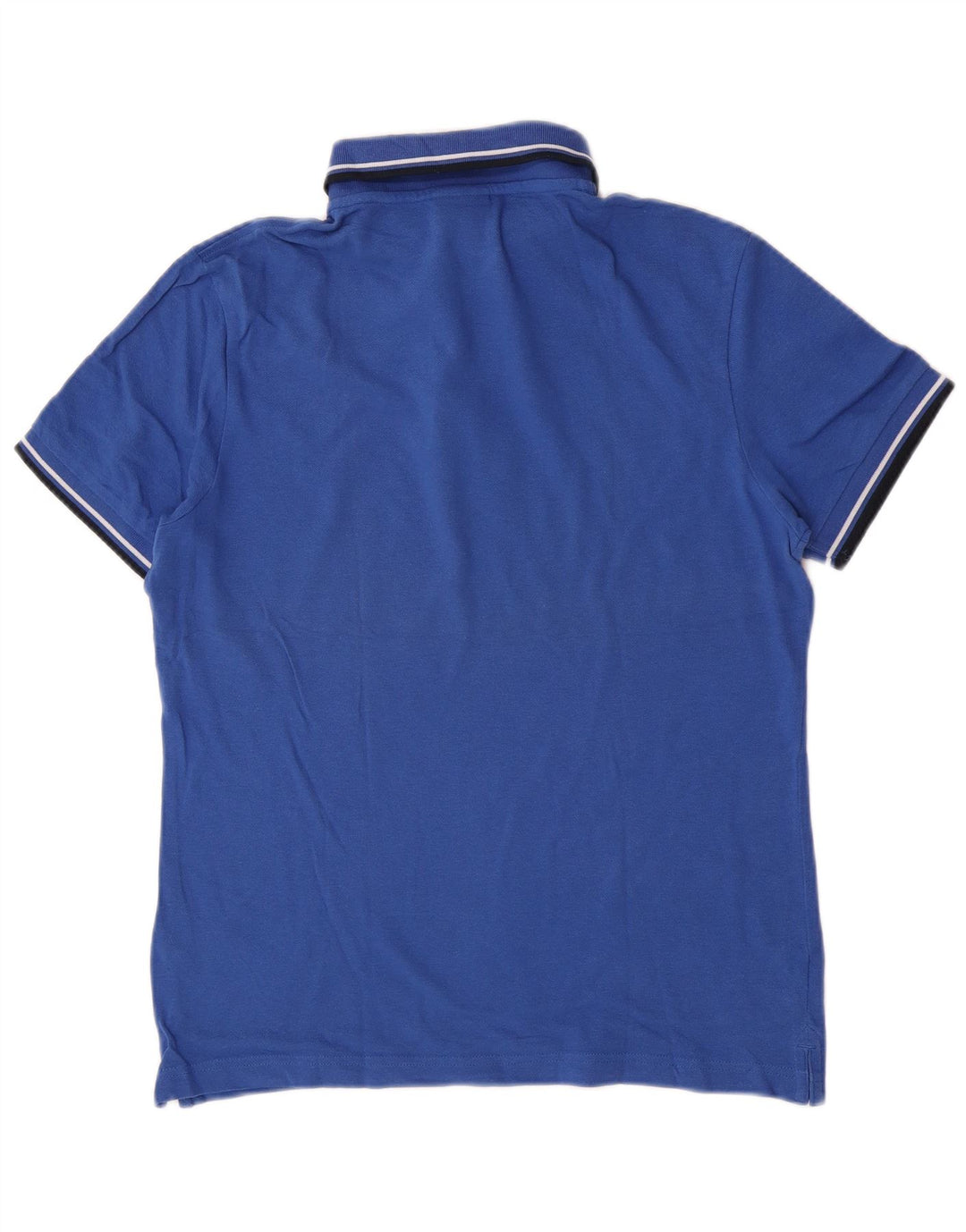 Polo Uomo Diadora Blu Medio in Cotone