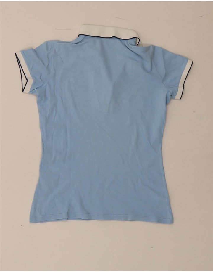 Polo da donna Fred Perry in cotone blu medio sportivo