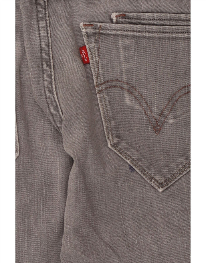 Jeans skinny Levi's 511 da donna W33 L30 cotone grigio
