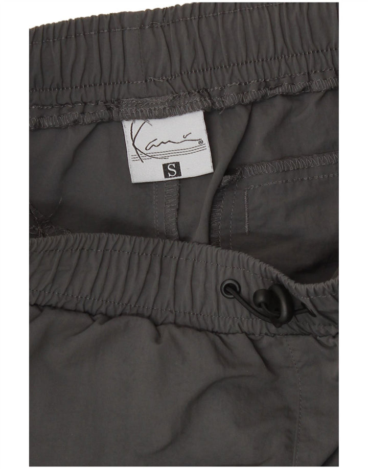 Pantaloncini cargo da uomo Karl Kani piccoli grigi in poliammide