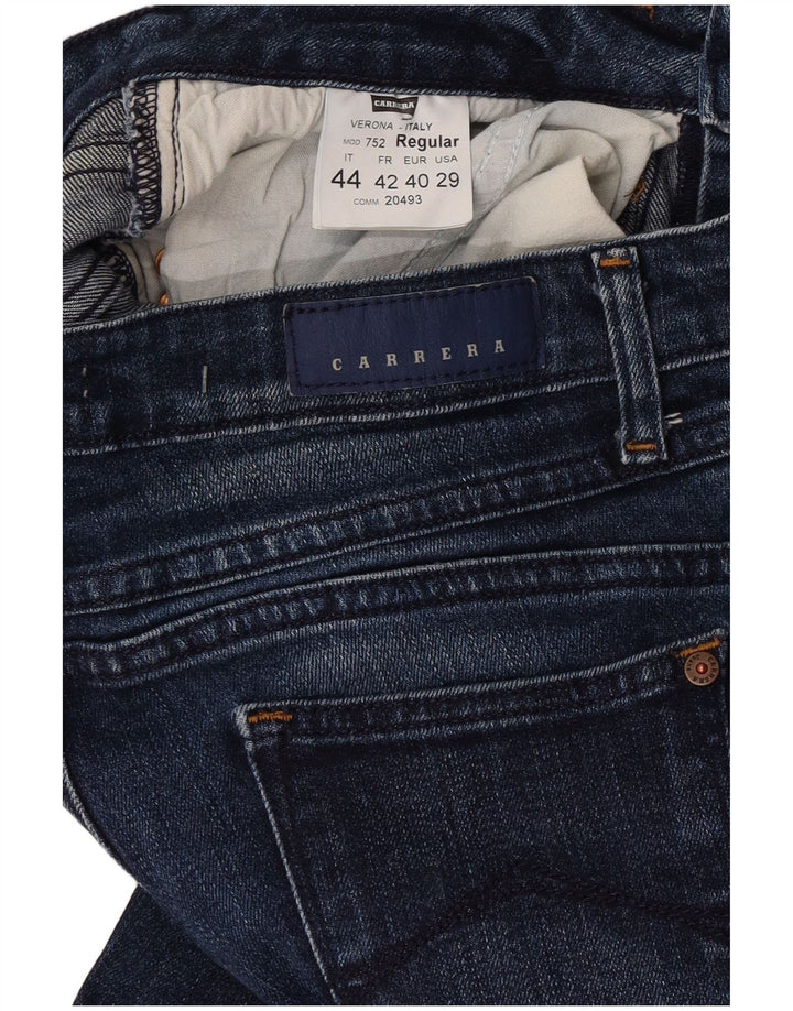 Jeans dritti Carrera 752 da donna IT 44 medio W29 L29 Blu navy