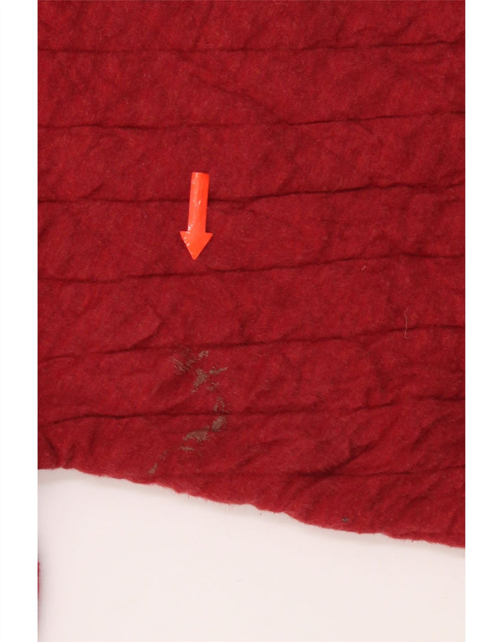 Felpa da uomo Orvis con collo abbottonato, XL, cotone rosso