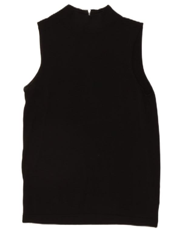 Canotta da donna Reiss UK 14 grande in viscosa nera