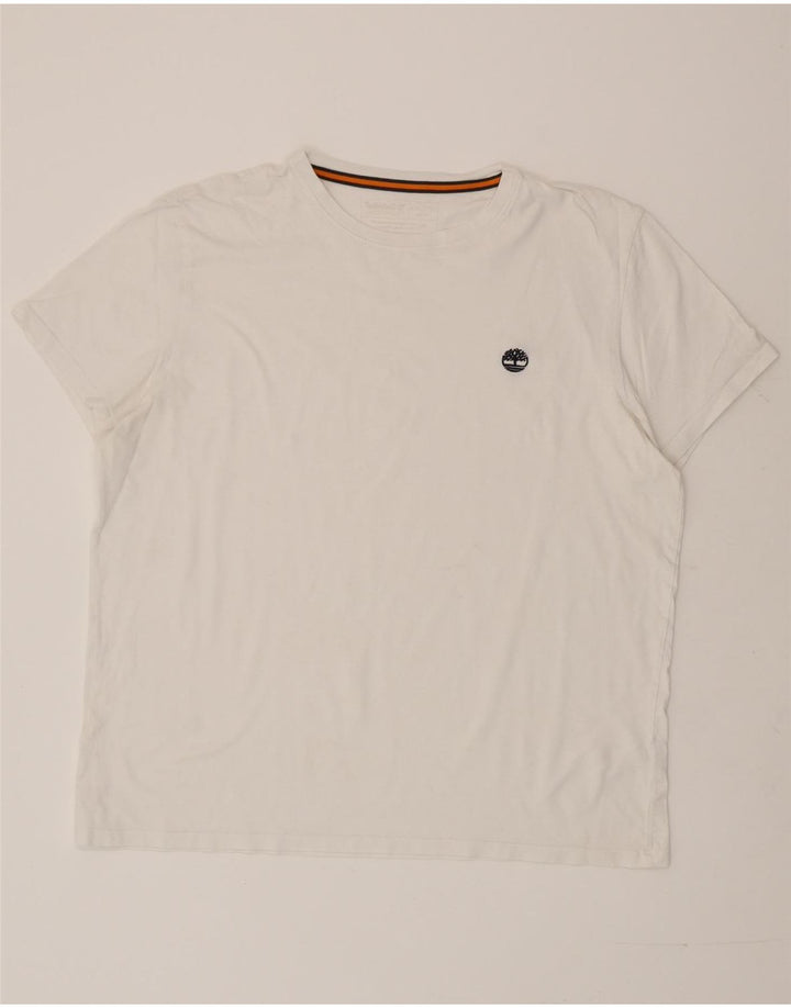 Maglietta Timberland da uomo slim fit 2XL bianca