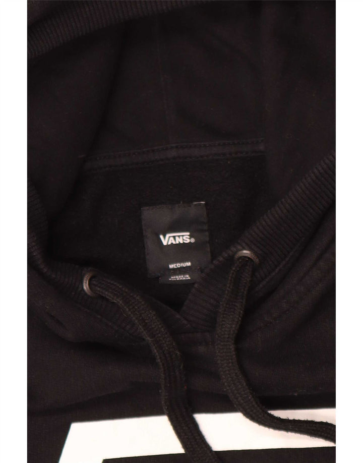 Vans Felpa con cappuccio grafica da uomo Medium Nero