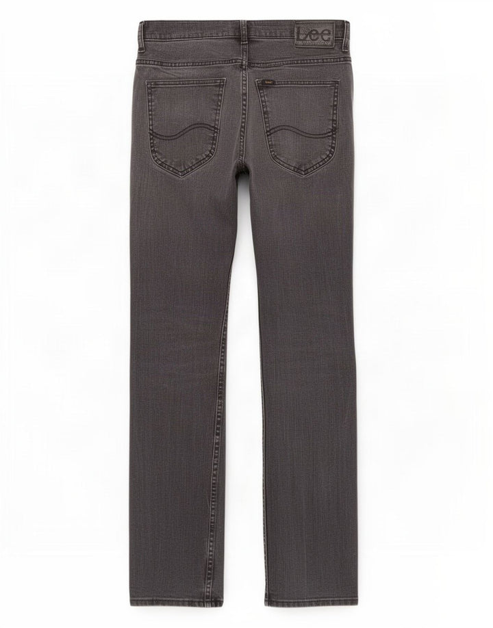 Jeans dritti da uomo Lee W29 L32 cotone grigio