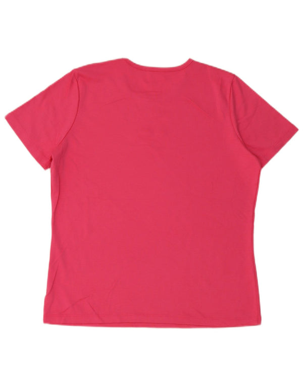 T-shirt da donna L.L.Bean Top UK 14 cotone rosa medio