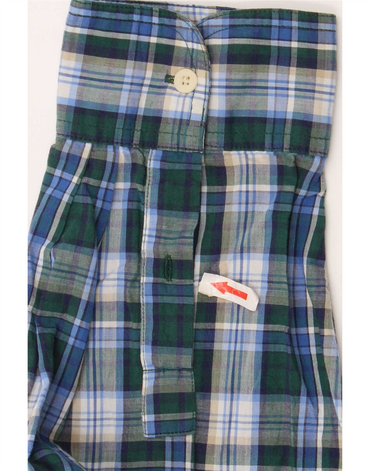 Camicia Chaps da uomo Easy Care 2XL in cotone a quadri blu