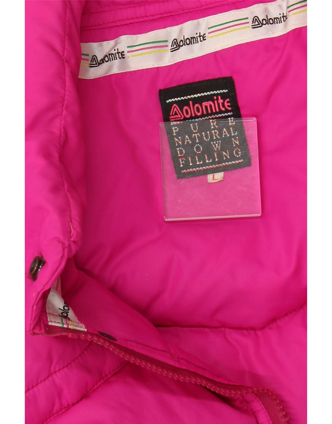 Gilet imbottito oversize da donna DOLOMITE UK 16 Large Rosa