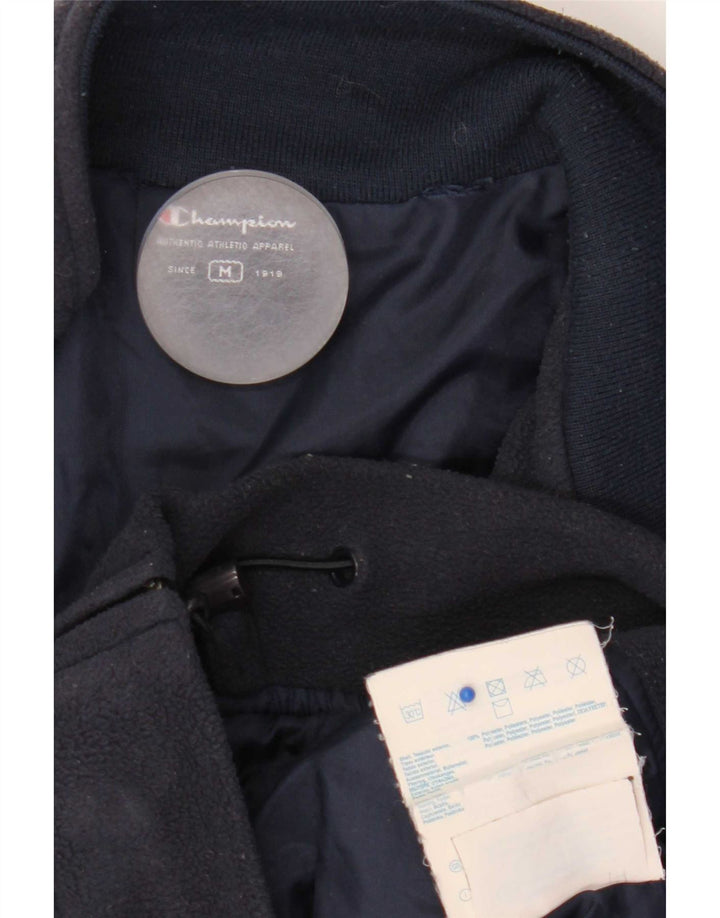 Giacca in pile da uomo Champion UK 38 poliestere blu navy medio