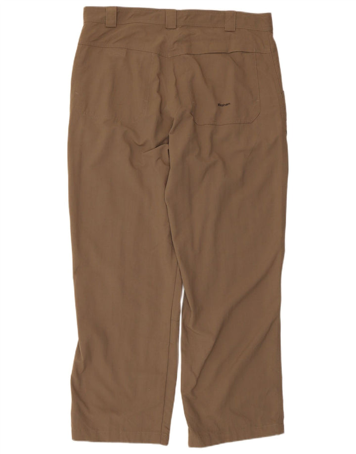 Pantaloni cargo dritti da uomo Rohan W36 L29 Beige Poliammide