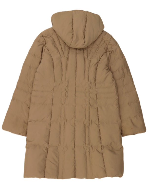 Cappotto imbottito con cappuccio da donna Sergio Tacchini UK 16 Large Beige