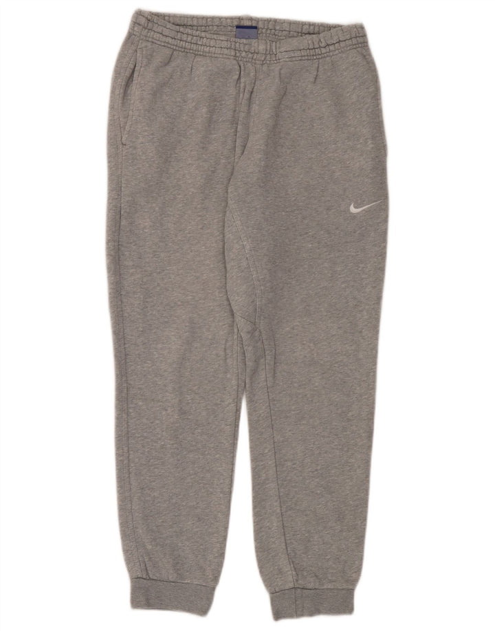 Pantaloni da tuta da uomo Nike Joggers grandi in cotone grigio