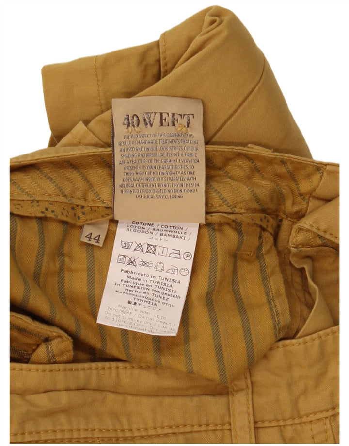 Pantaloncini cargo da uomo 40Weft IT 44 XS W32 Cotone marrone