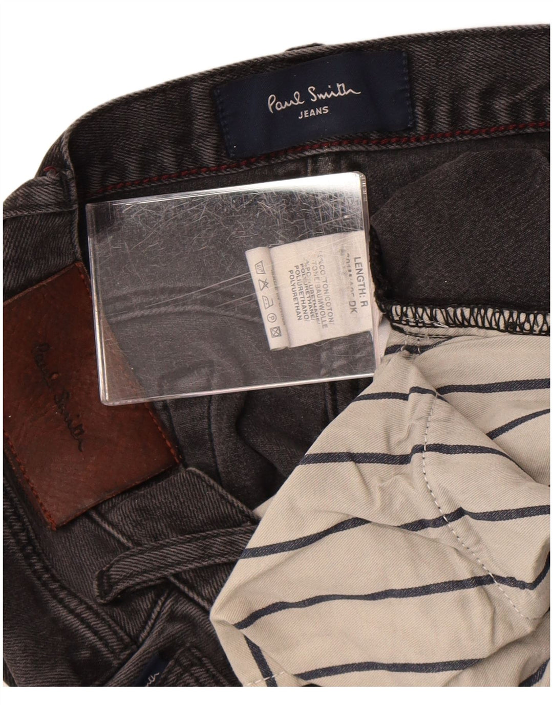 Jeans slim da uomo Paul Smith W34 L31 cotone nero