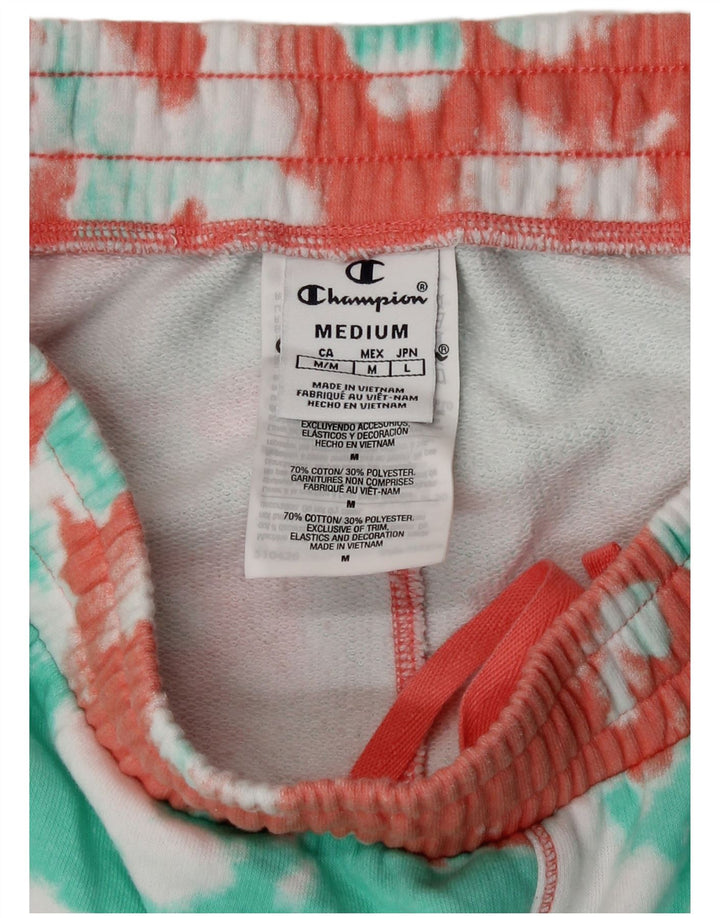 Pantaloncini sportivi da donna Champion UK 14 cotone tie dye medio multicolore