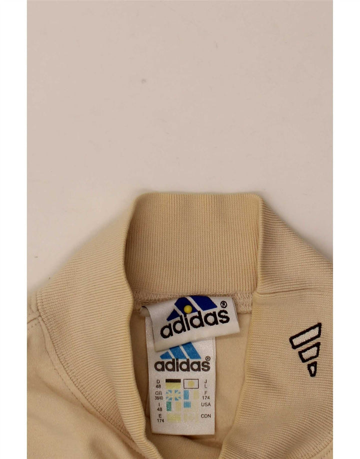 Adidas Maglia a maniche lunghe da uomo UK 38/40 Cotone beige medio