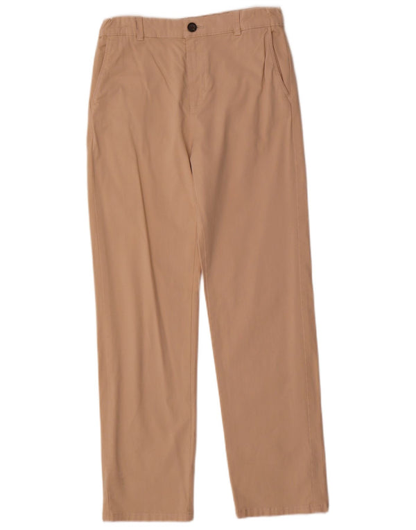 Pantaloni chino dritti da bambino Zara 13-14 anni W28 L27 in cotone beige