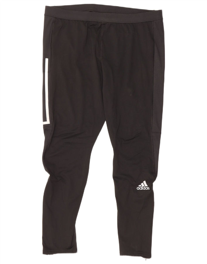 Pantaloni da tuta Adidas Aeroready da donna UK 20 2XL poliestere nero