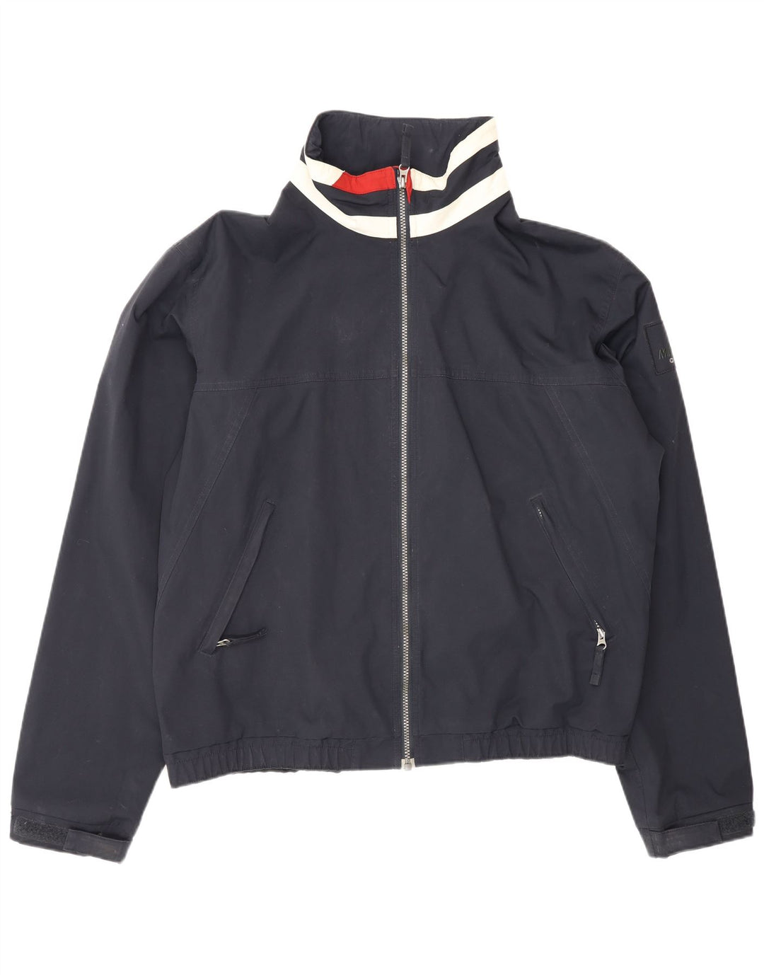 Giubbotto bomber da uomo Murphy & Nye Sailmakers UK 44 2XL Blu navy color block