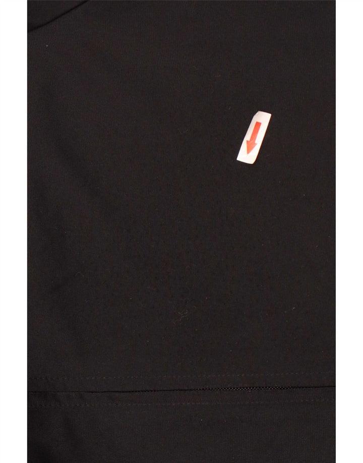 Adidas Giacca da tuta da uomo UK 38/40 Medium Black Poliestere