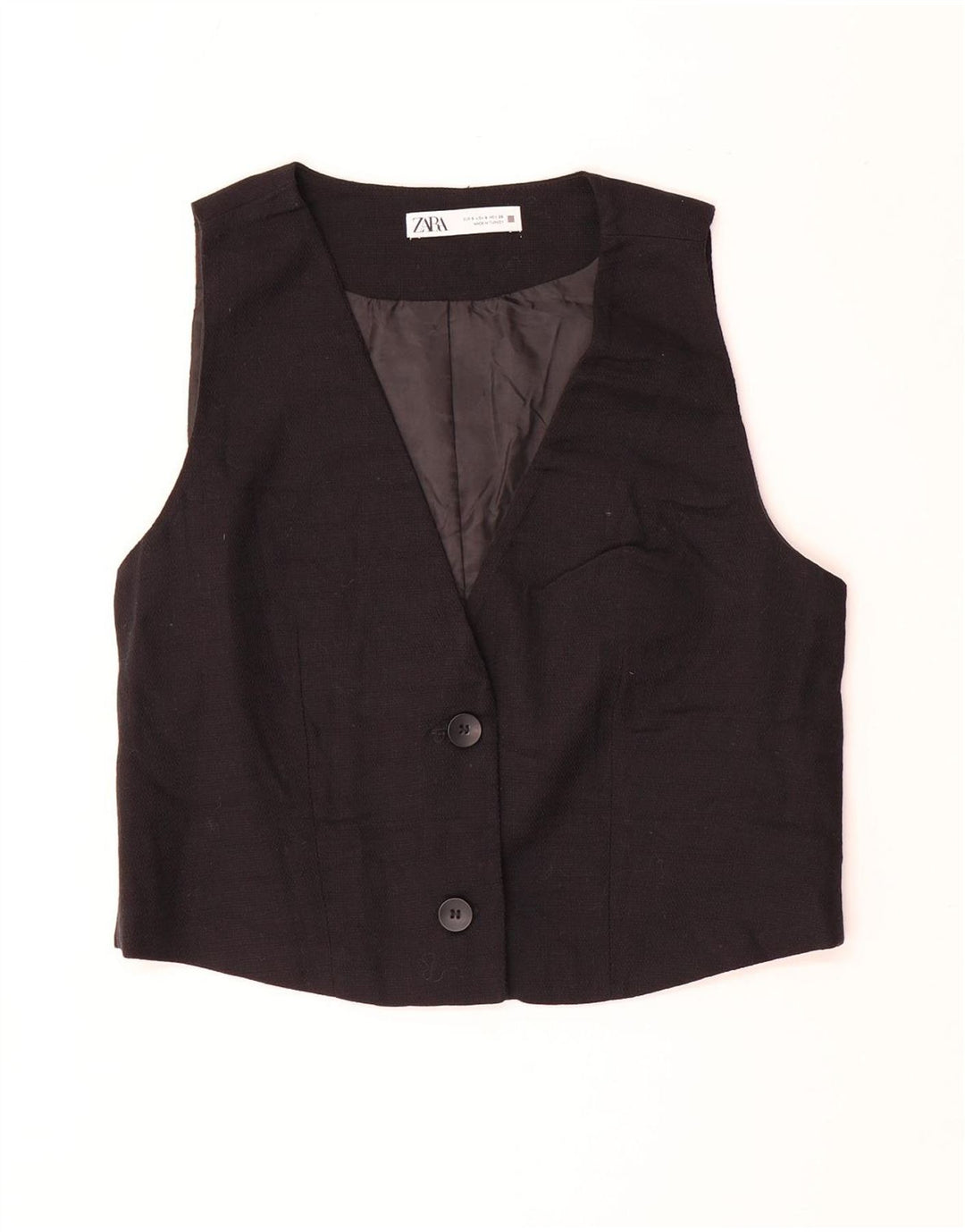Gilet Zara da donna UK 10 piccolo nero