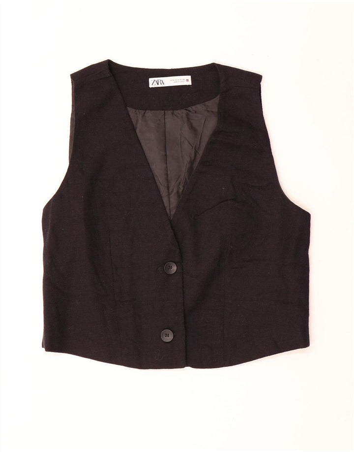 Gilet Zara da donna UK 10 piccolo nero
