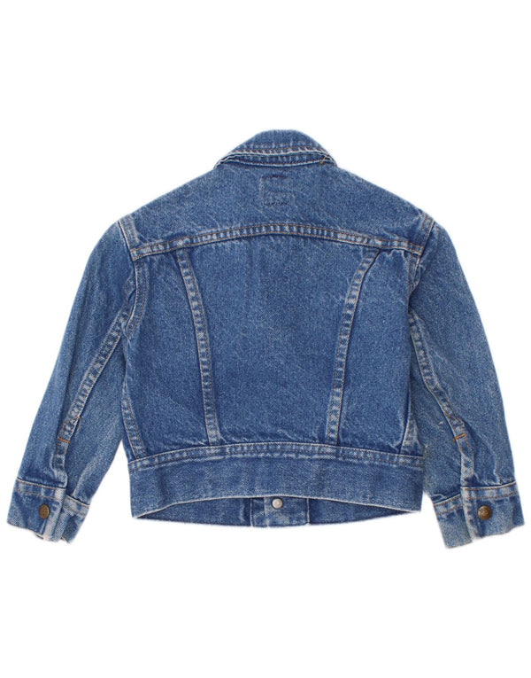 Giacca di jeans per ragazze Lee 4-5 anni grande in cotone blu