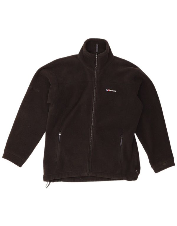Giacca in pile foderata da donna Berghaus UK 12 poliestere nero medio