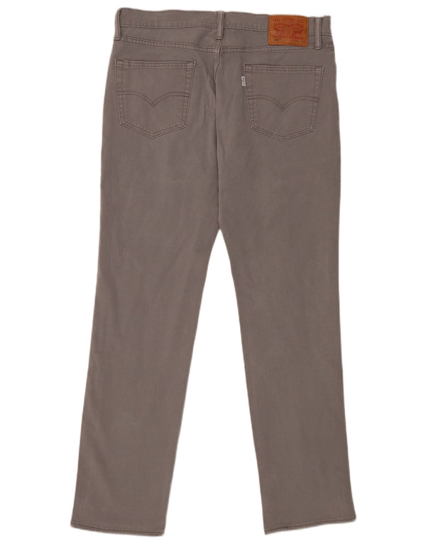 Jeans Levi's Uomo 511 Slim W34 L34 Cotone Grigio