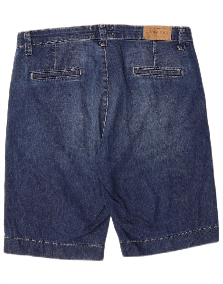 Pantaloncini di jeans da donna Carrera IT 44 medio W30 cotone blu