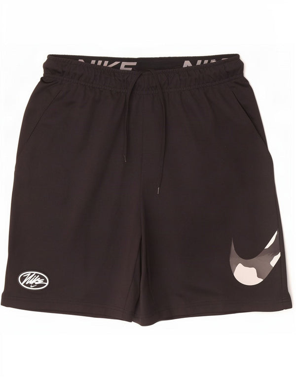 Pantaloncini sportivi Nike Dri Fit Graphic da uomo piccoli neri