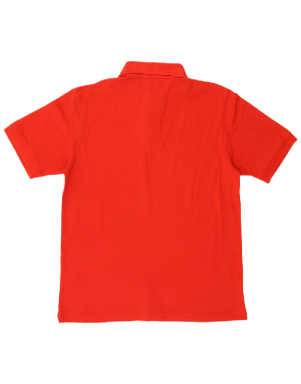 Kappa Mens Polo Shirt Large Red Cotton