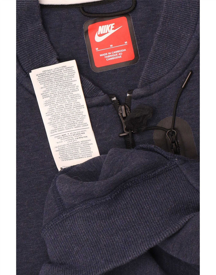 Giacca da ginnastica da uomo Nike, giacca media, in cotone blu navy