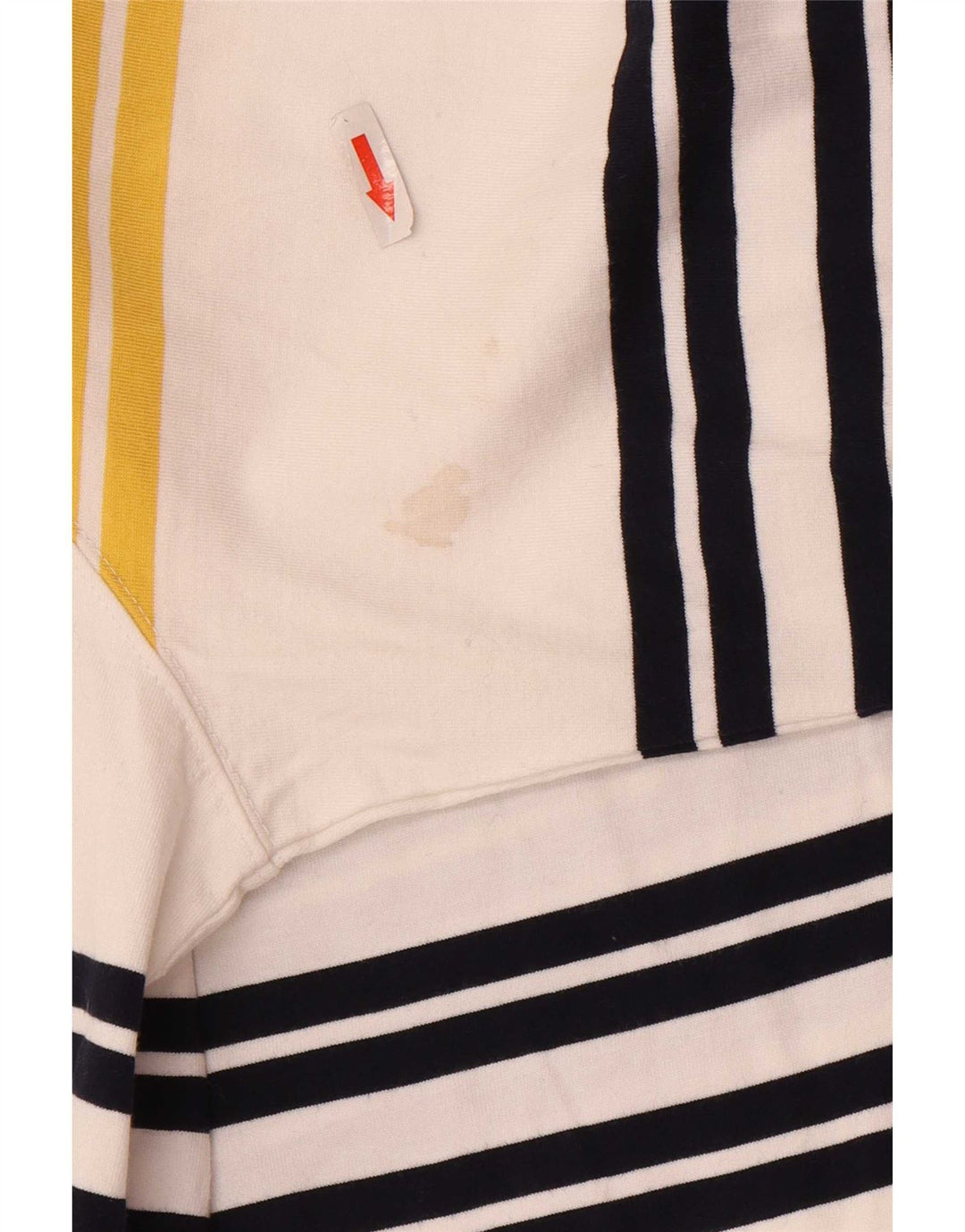 Polo da rugby da uomo Marks & Spencer Blue Harbour, a righe bianche grandi