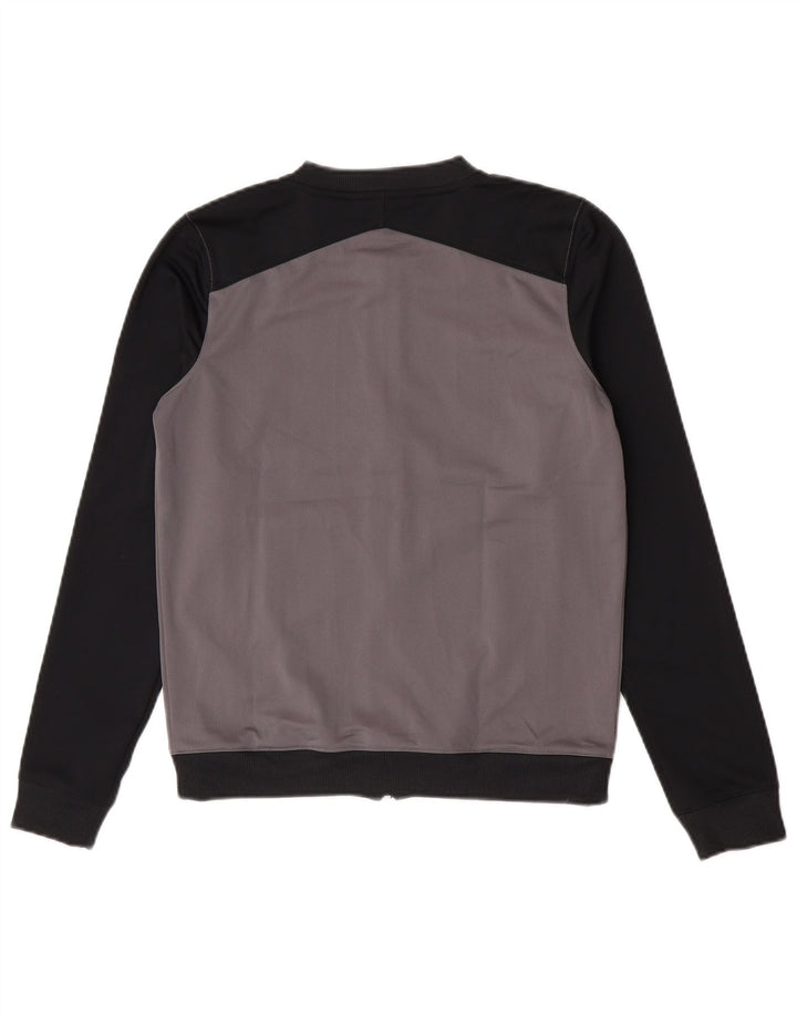 Giacca da ginnastica da uomo Under Armour piccola in poliestere color block grigio