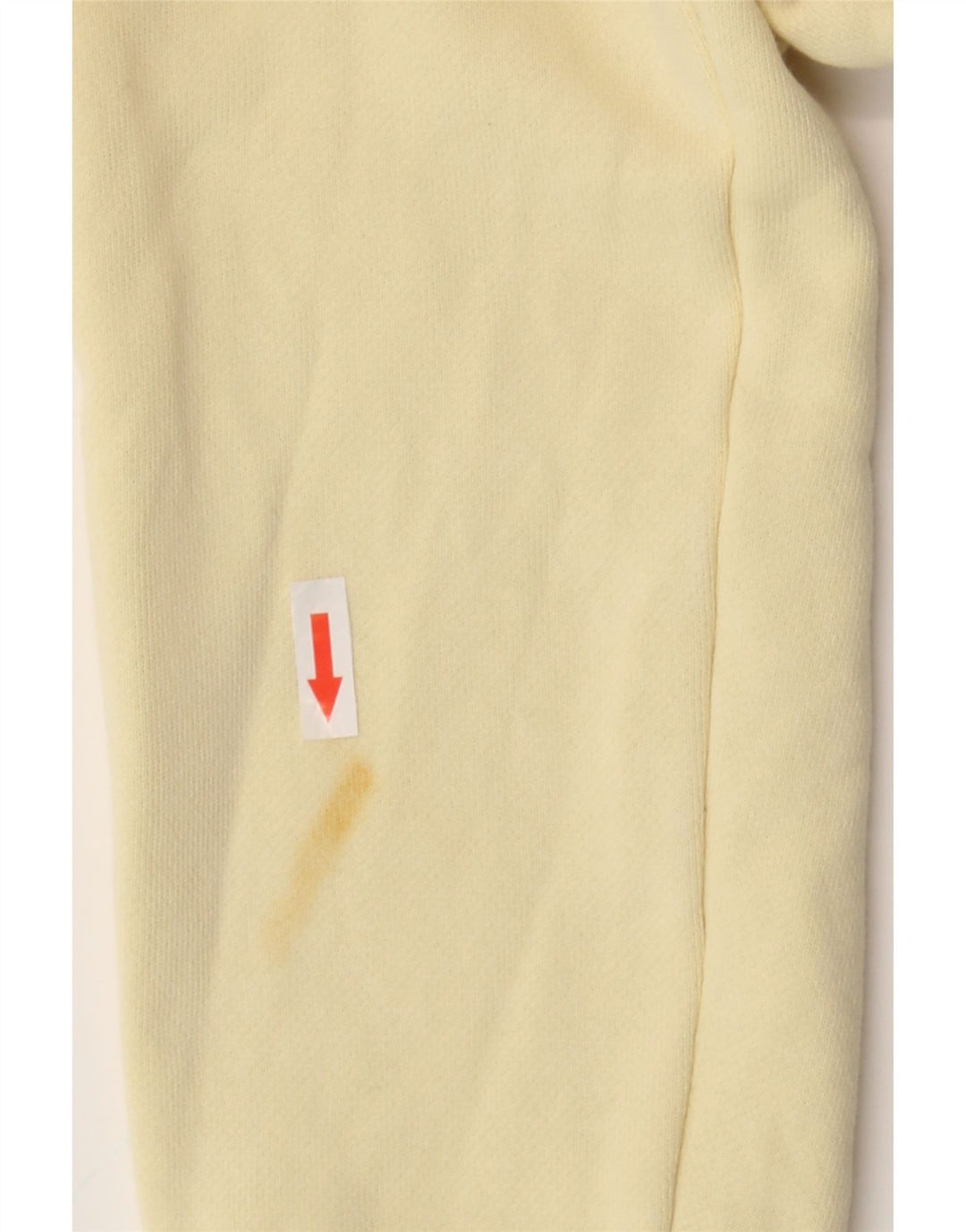 Felpa con cappuccio grafica da uomo Adidas Small in cotone giallo