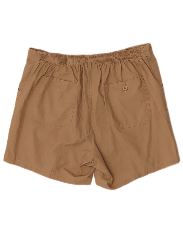 Pantaloncini casual da uomo Leader W32 Poliestere beige medio
