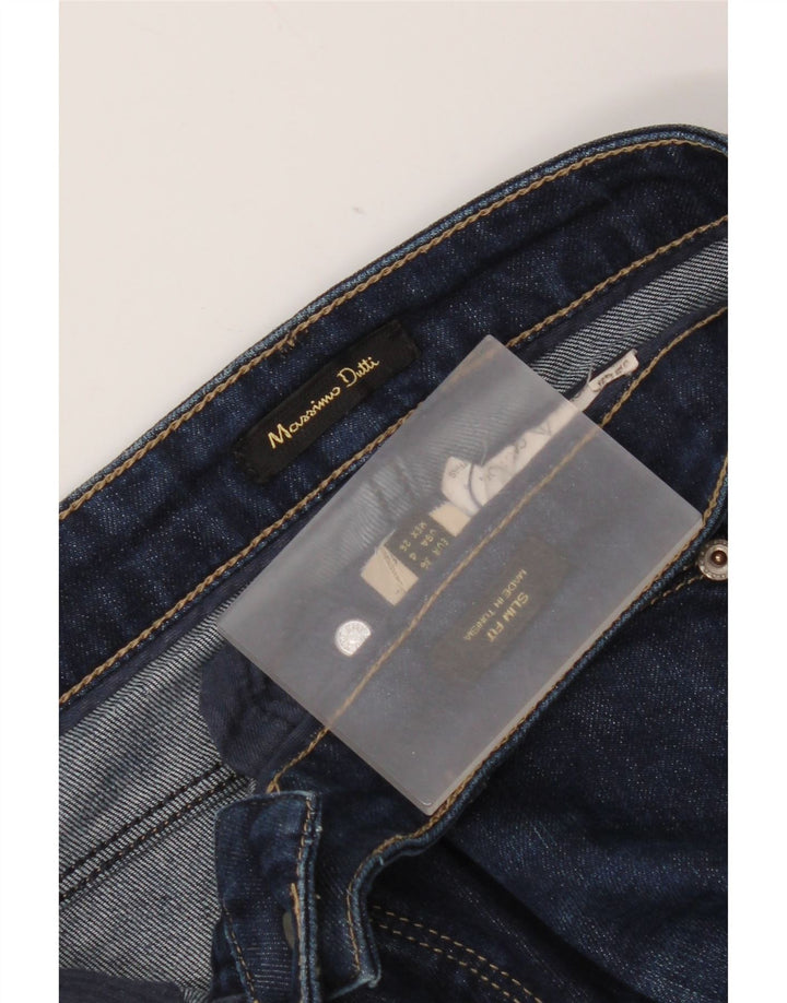 Jeans slim da donna Massimo Dutti EU 36 XS W26 L26 Blu