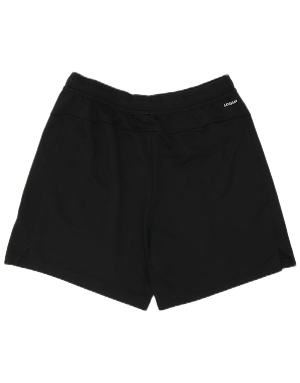 Pantaloncini sportivi Adidas Aeroready Regular Fit da uomo di grandi dimensioni in poliestere nero