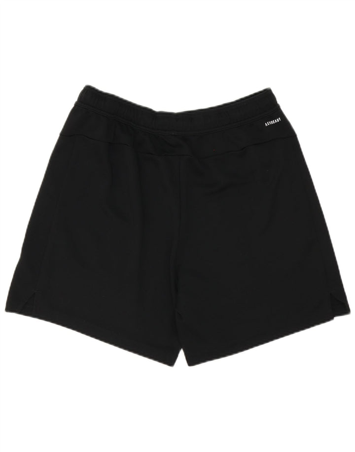Pantaloncini sportivi Adidas Aeroready Regular Fit da uomo di grandi dimensioni in poliestere nero