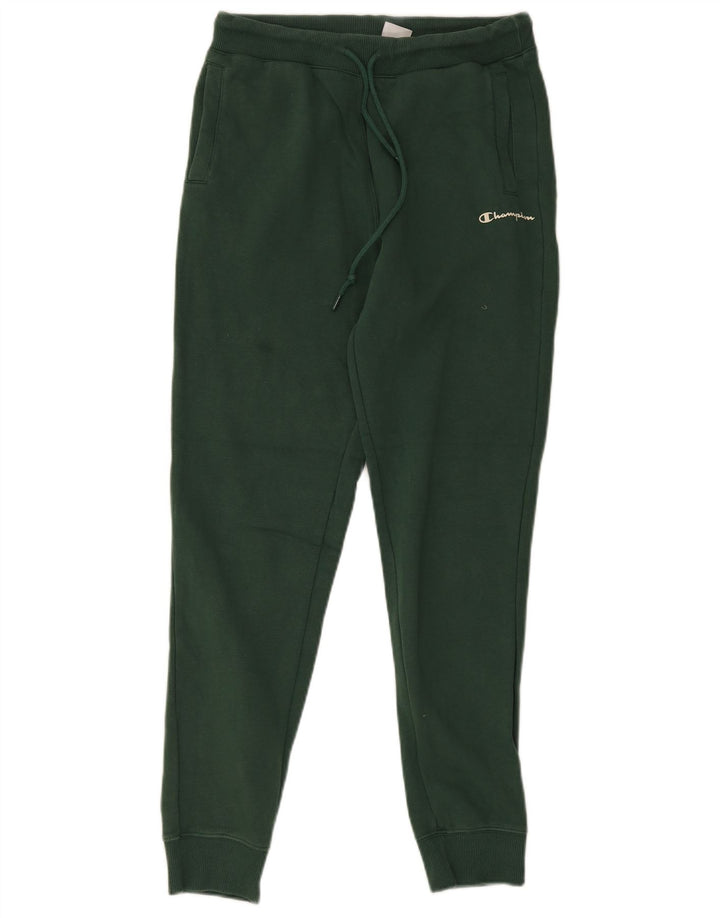 Pantaloni da tuta da uomo Champion Joggers in cotone verde medio