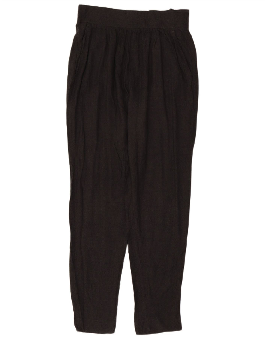 Pantaloni da abito con pegging da donna French Connection UK 12 Medium W30 L31 Grigio