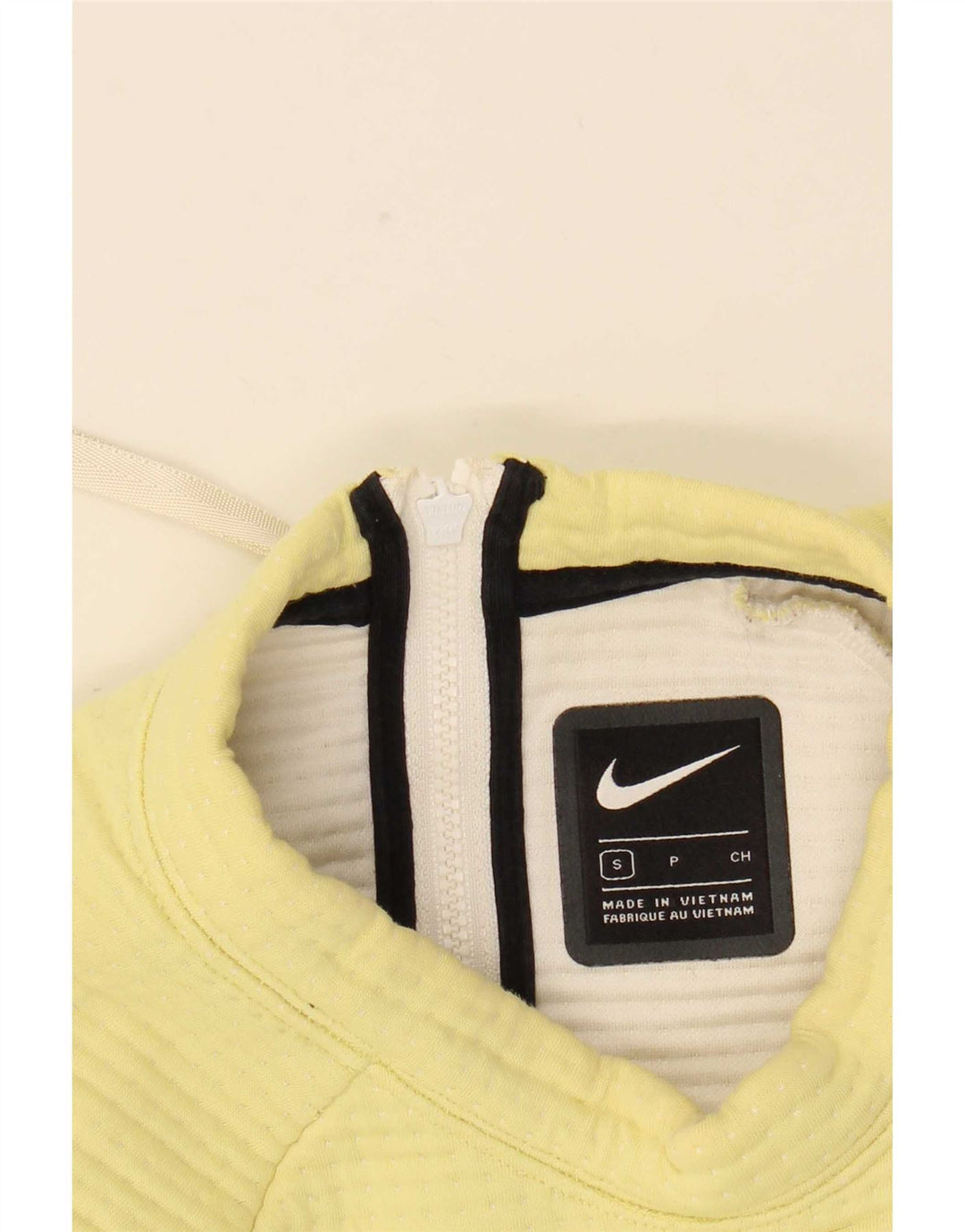 Felpa corta da donna Nike UK 10 piccola gialla