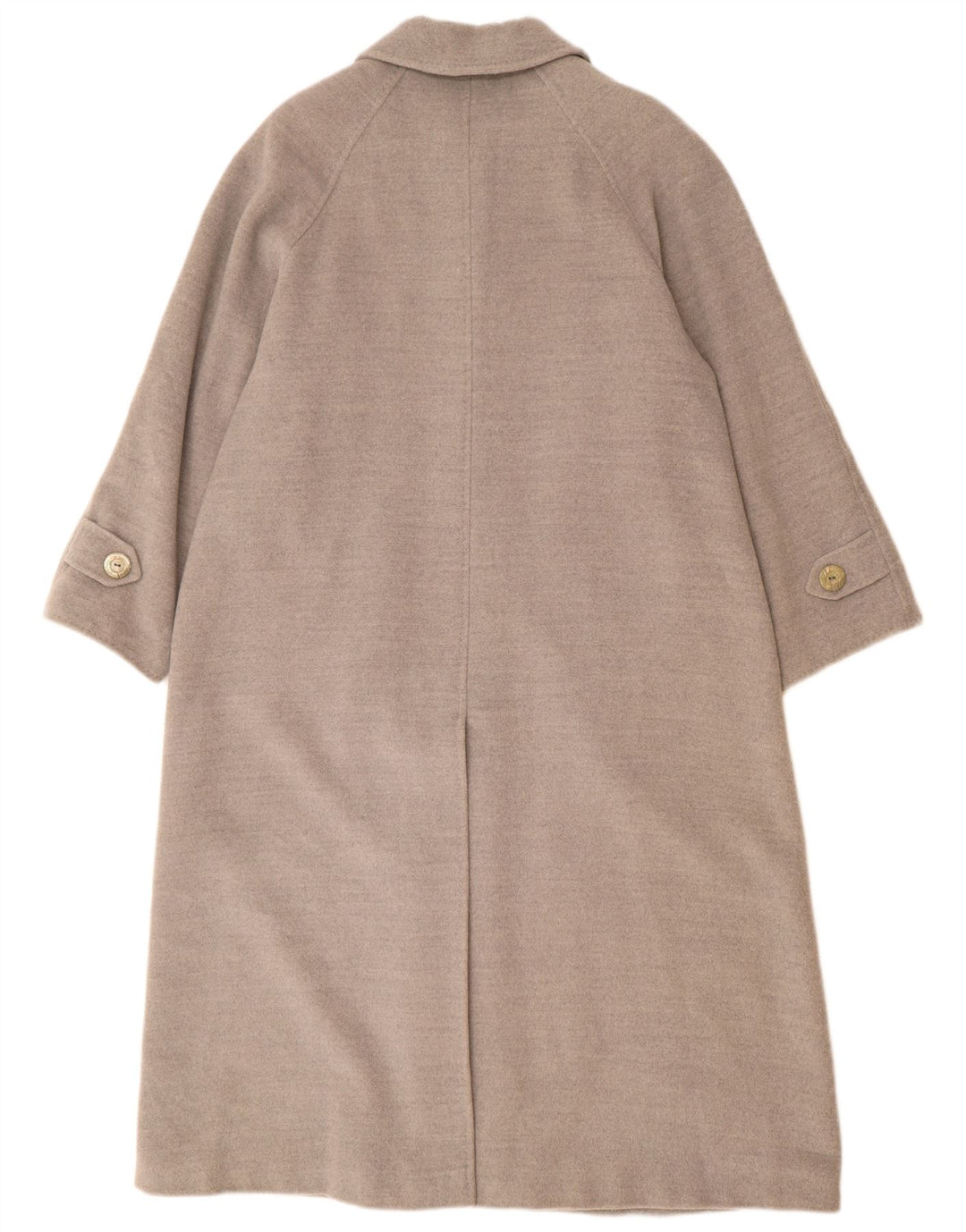 Soprabito vintage da donna EU 38 in lana vergine grigio medio