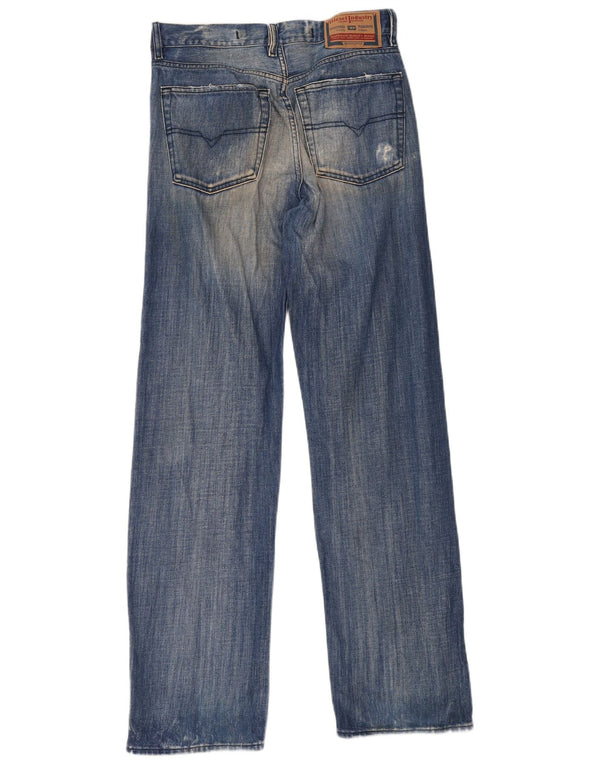 Jeans dritti da uomo Diesel W32 L34 cotone blu